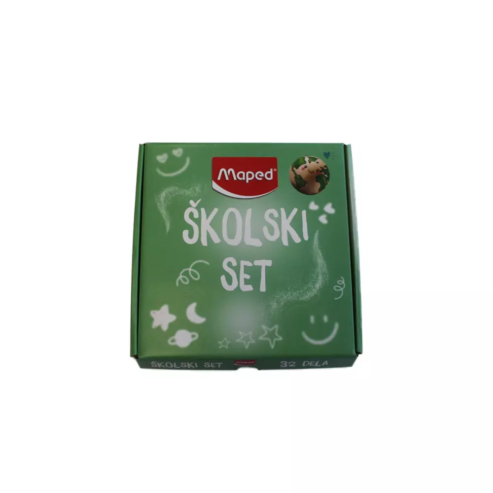MAPED skolski set  Smiling planet
