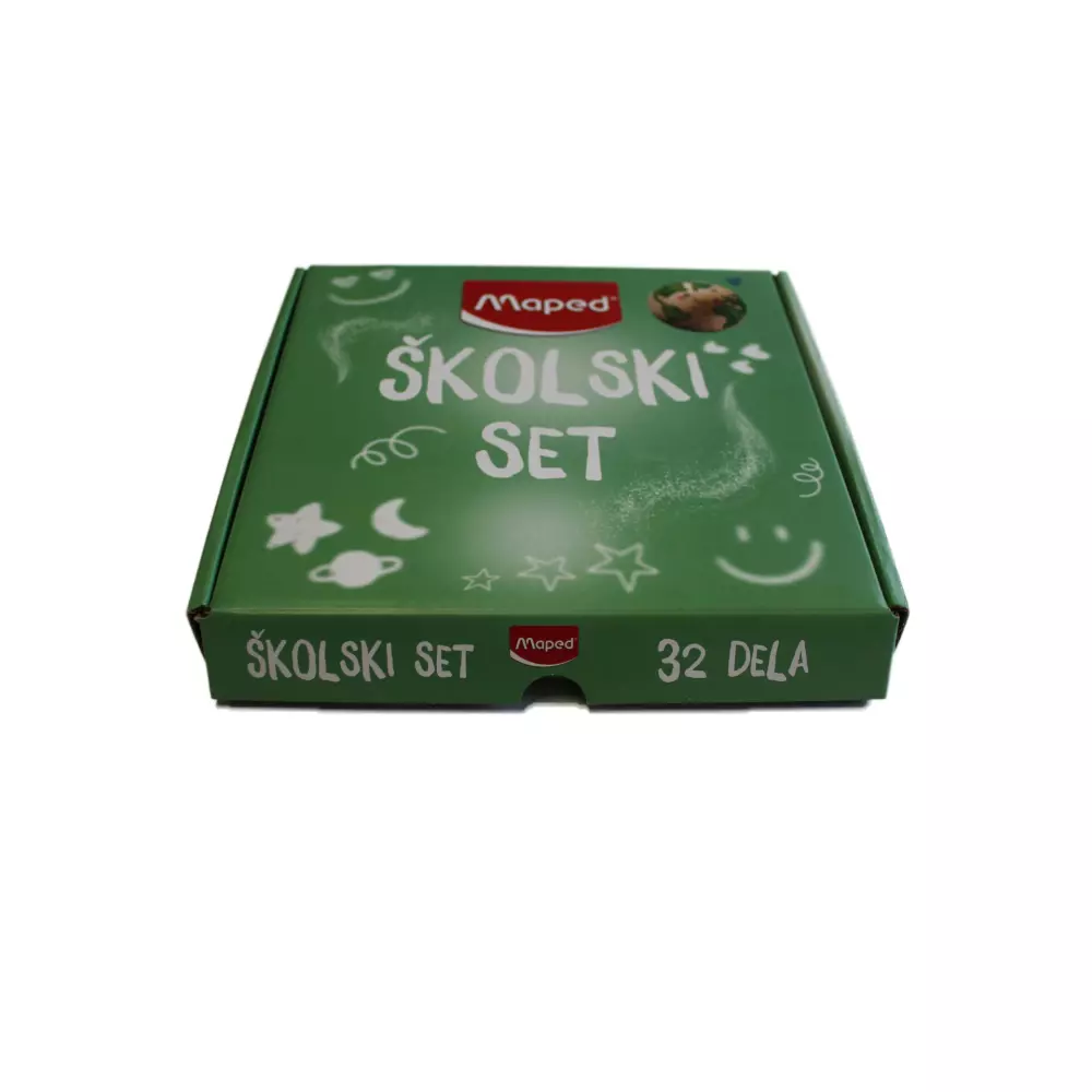 MAPED skolski set  Smiling planet