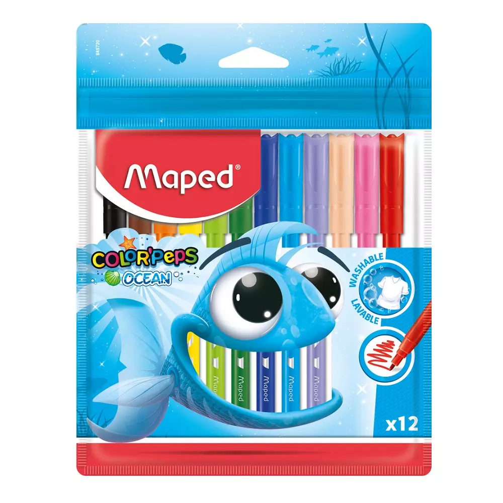 MAPED skolski set  Smiling planet
