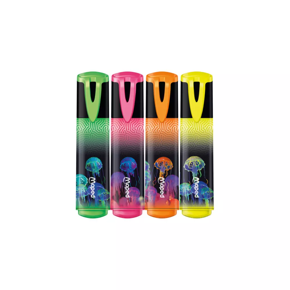 MAPED text marker FLUO PEP'S 1/4 DEEPSEA