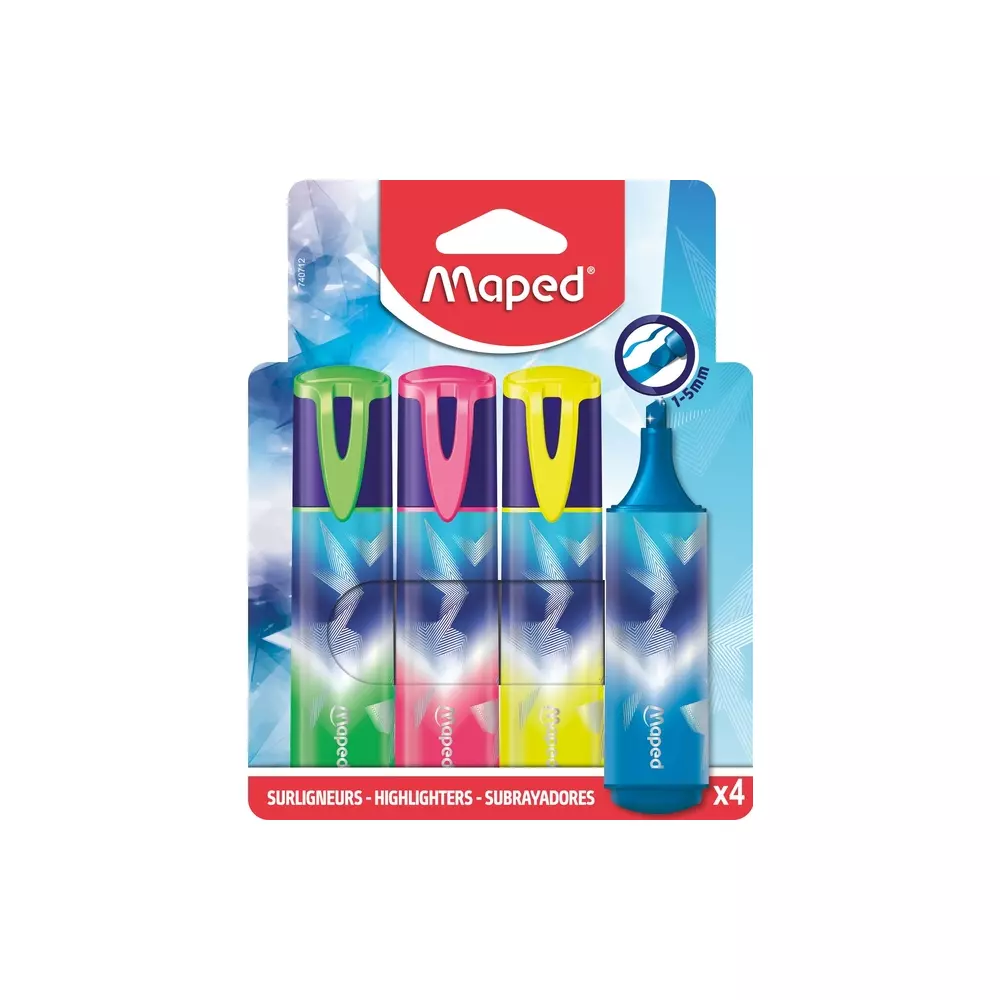 MAPED text marker FLUO PEP'S 1/4 ARKTIK