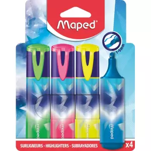 MAPED text marker FLUO PEP'S 1/4 ARKTIK