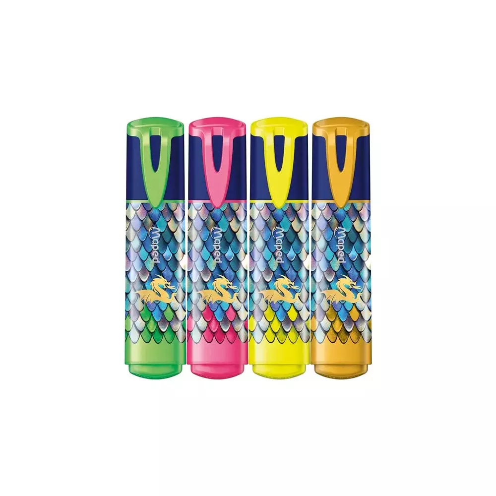MAPED text marker FLUO PEP'S 1/4 DRAGON