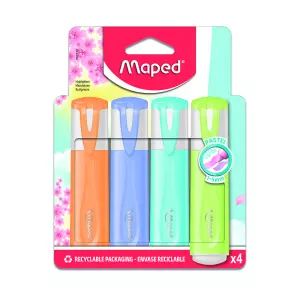 MAPED text marker PASTEL 1/10 SET