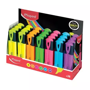 MAPED text marker FLUO PEP'S