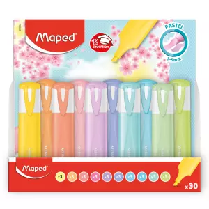 MAPED text marker PASTEL 1/30