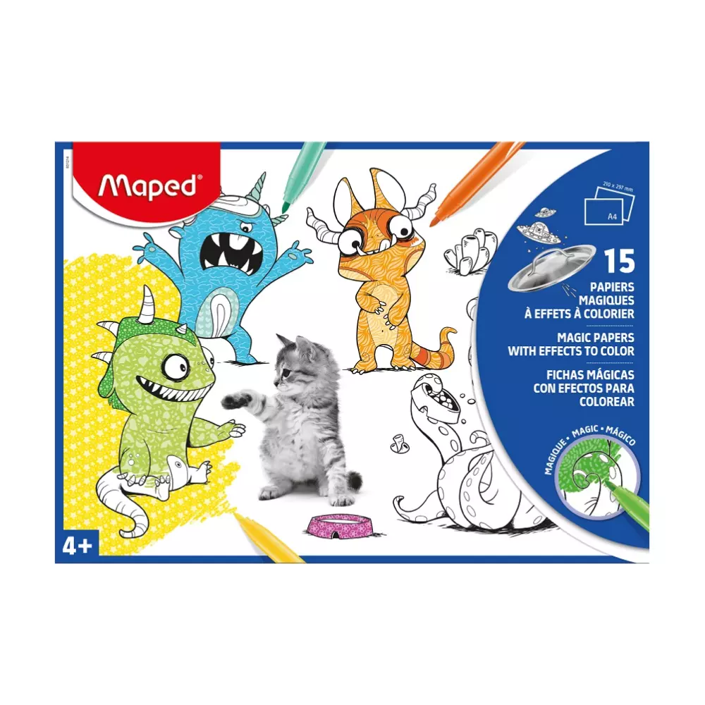 MAPED Magicna bojanka A4 15 lista