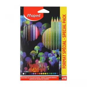 MAPED drvene bojice DEEPSEA 1/18
