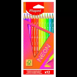 MAPED drvene bojice NEON 1/12
