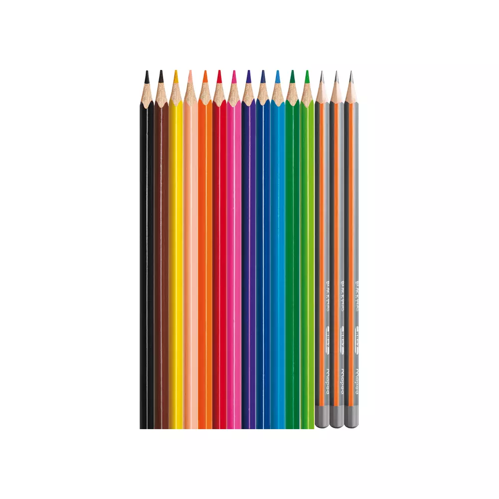 MAPED bojice Color Peps 12+3 grafitne ol