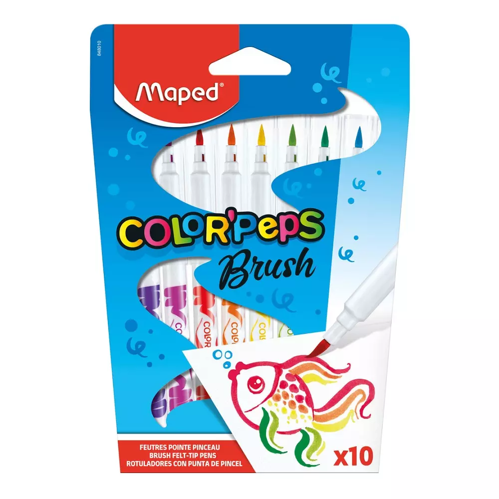 MAPED flomasteri COLOR PEP'S BRUSH 1/10