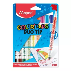 MAPED flomaster DUO TIP COLOR 10/20