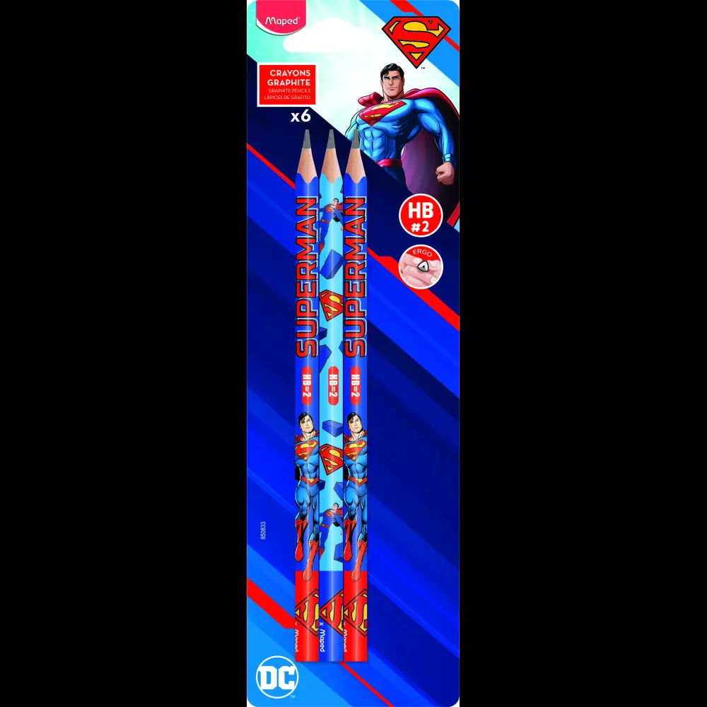 MAPED olovka SUPERMAN 1/6 Bl
