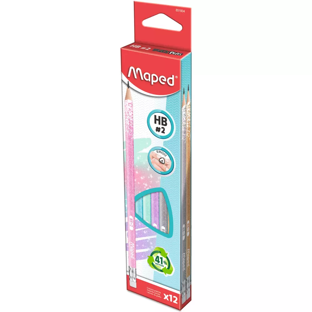 MAPED grafitna olovka Gliter 1/12