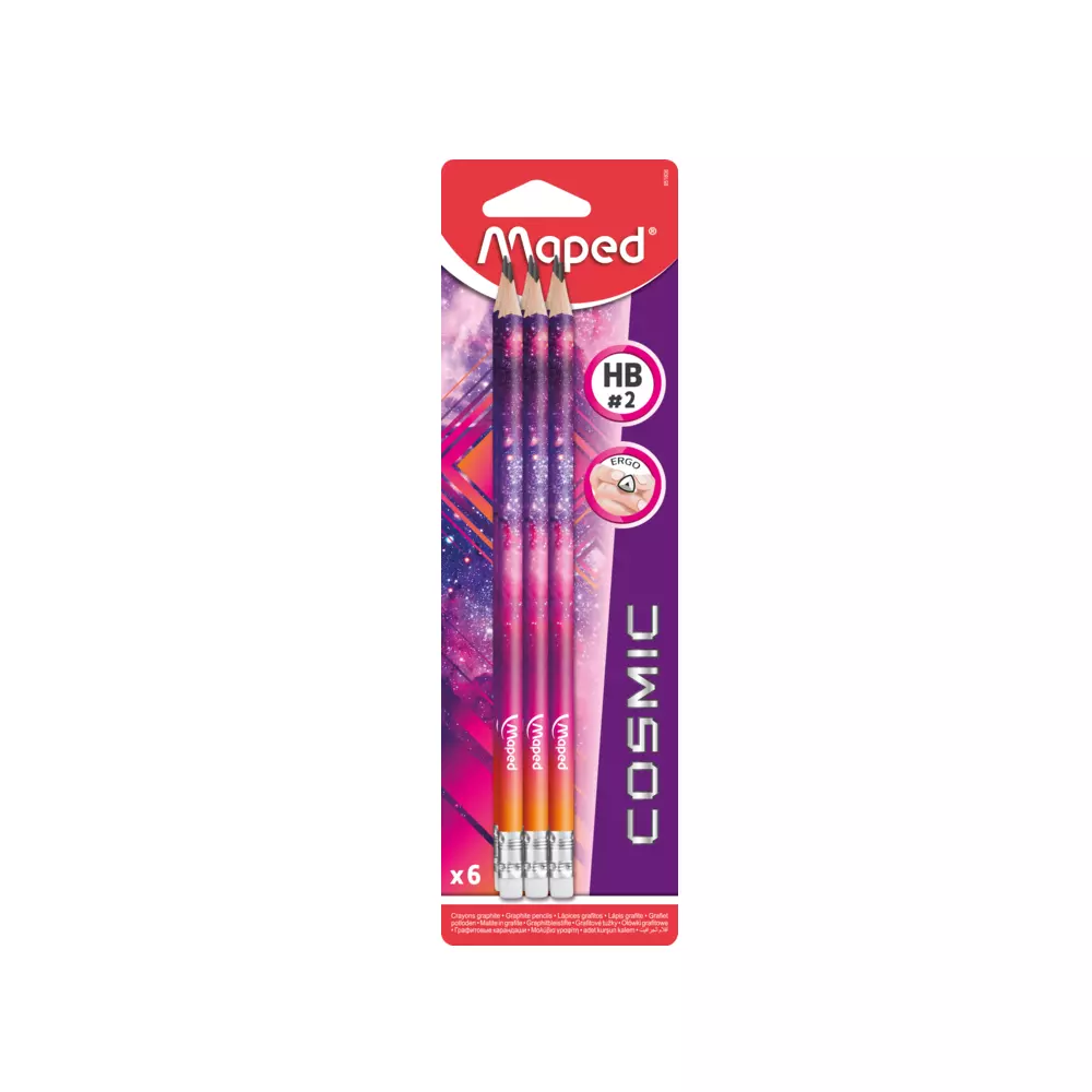 MAPED grafitna olovka COSMIC HB 1/6