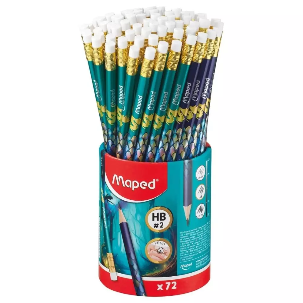 MAPED grafitna sa gumic DRAGON 1/72