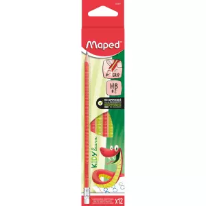 MAPED grafitna sa gum ANTISTRES 1/12