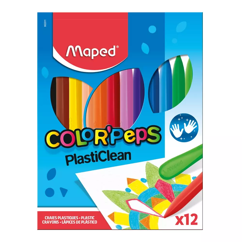 MAPED voštane pastele 1/12 SMART