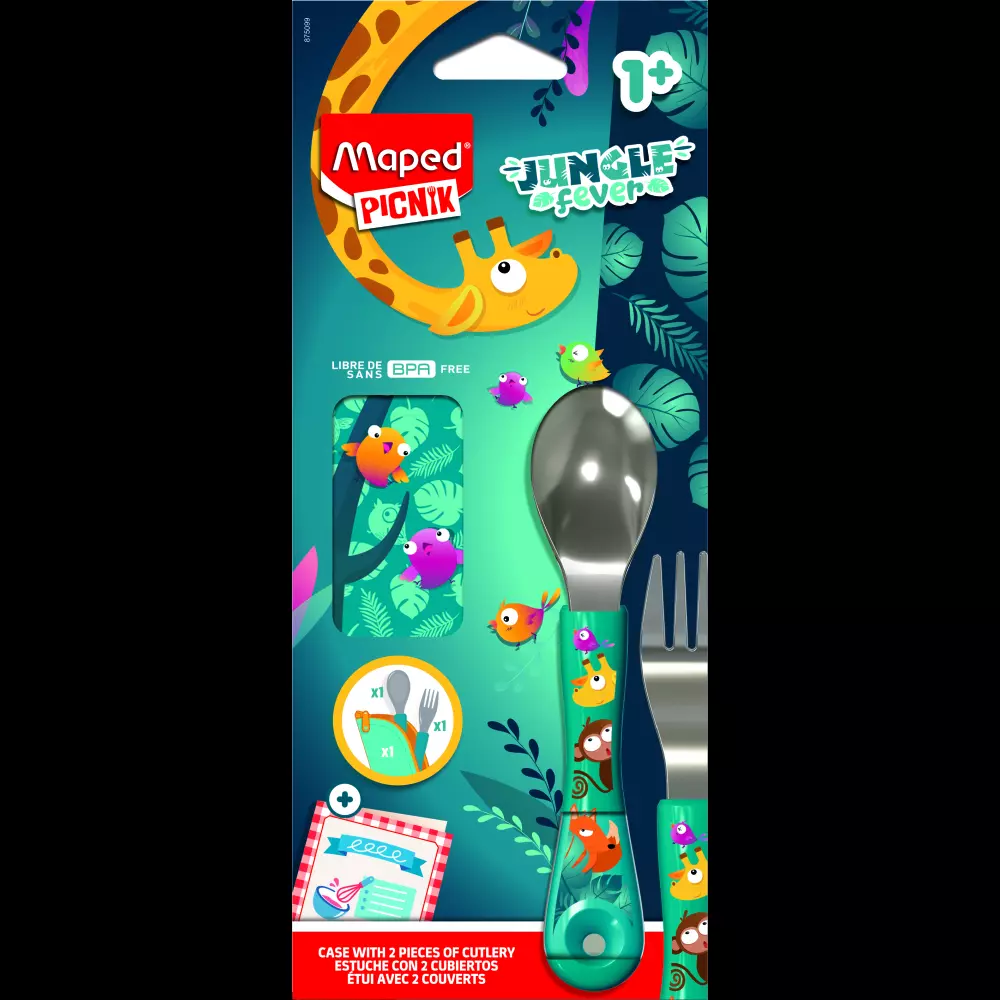 MAPED pribor za jelo JUNGLE