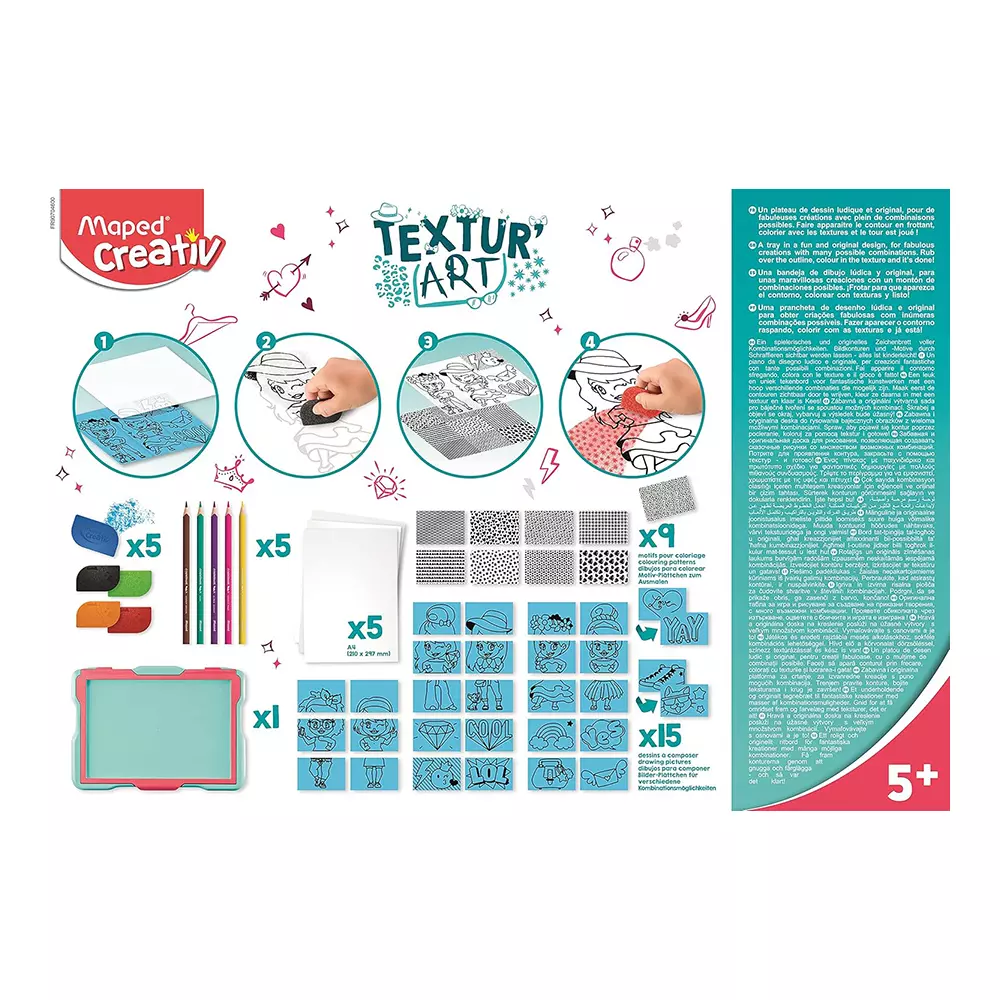 MAPED KREATIV set crtaca tabla