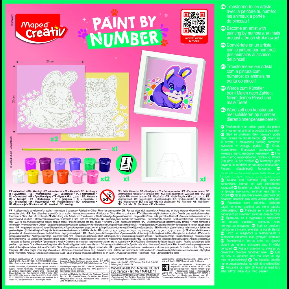 MAPED KREATIV set crtanje Maca/Zeka