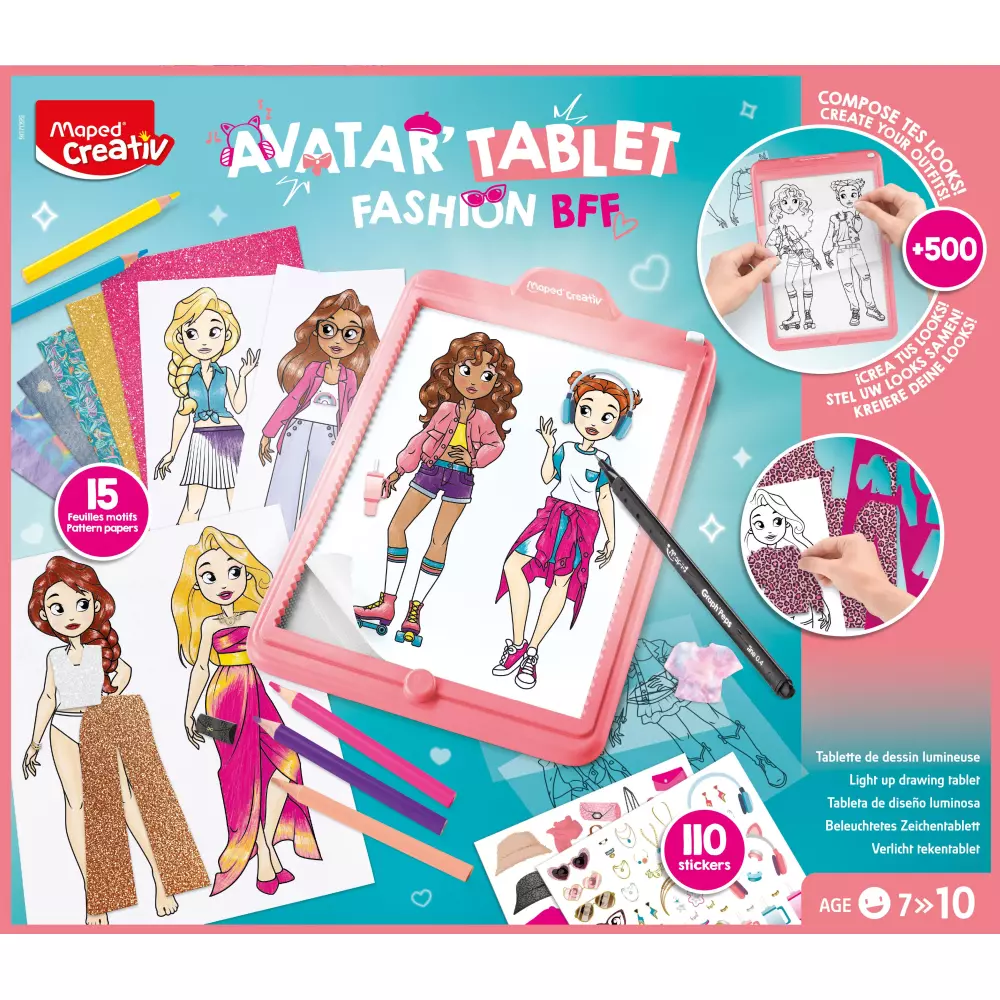 MAPED KREATIV set FAshion Avatar Tablet