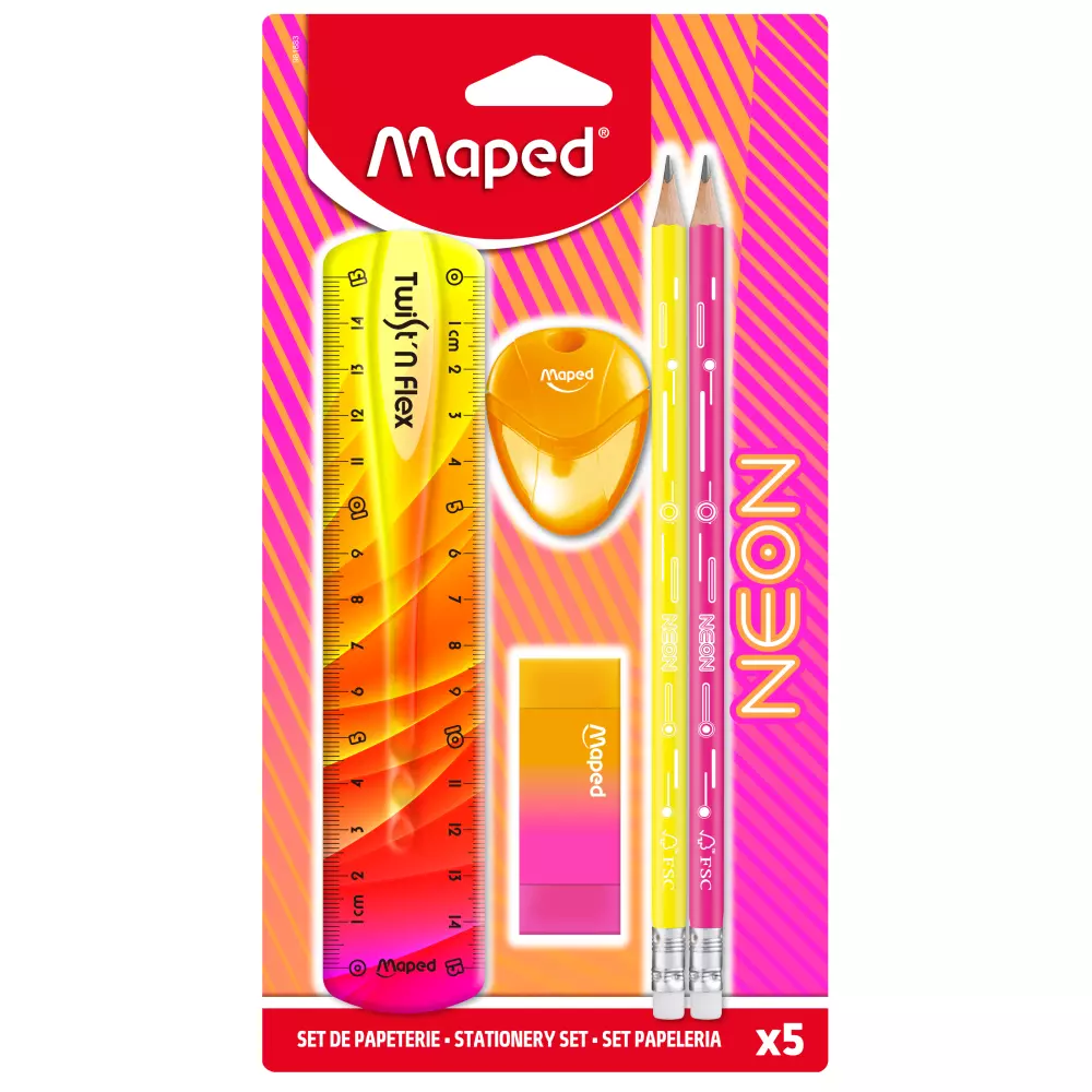 MAPED mini skolski set NEON