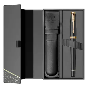 PARKER CLASIC NP URBAN Mat Black GT+Etui