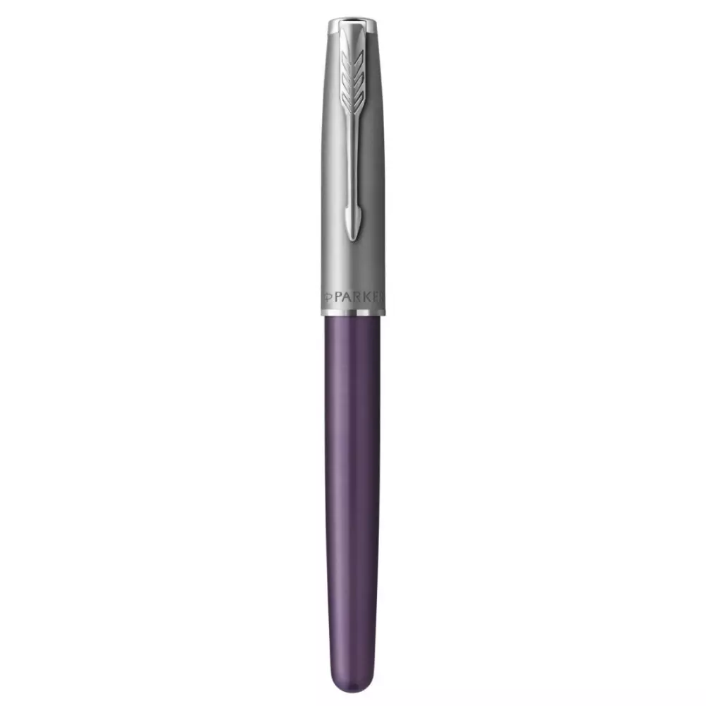 PARKER Royal NP Sonet Silver Violet CT F