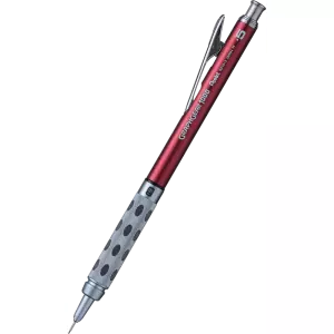 PENTEL set PO GRAPHGEAR 0.5 crvena