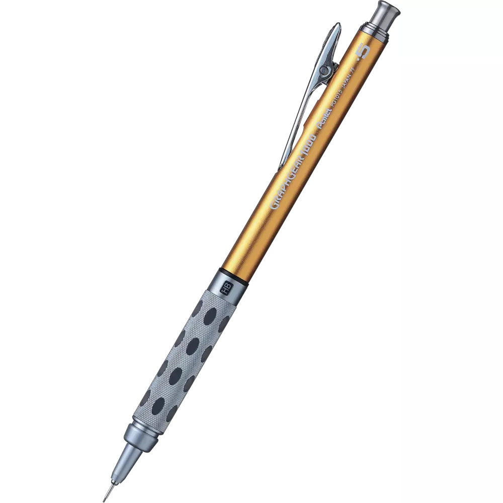 PENTEL patent olovka GRAPHGEAR 0.5 zlatn