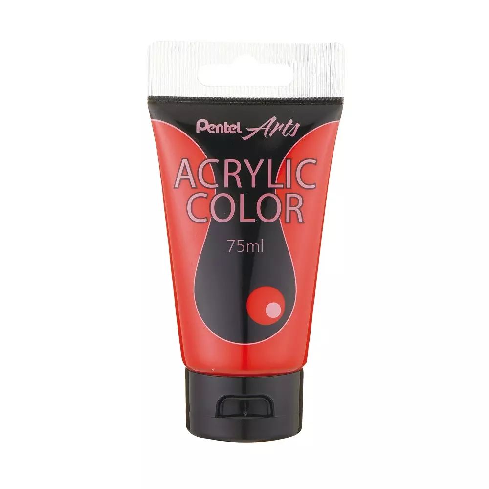 PENTEL akrilna boja 75ml Vermilion