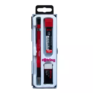 ROTRING VISUMAX PO 0.5 crvena SET