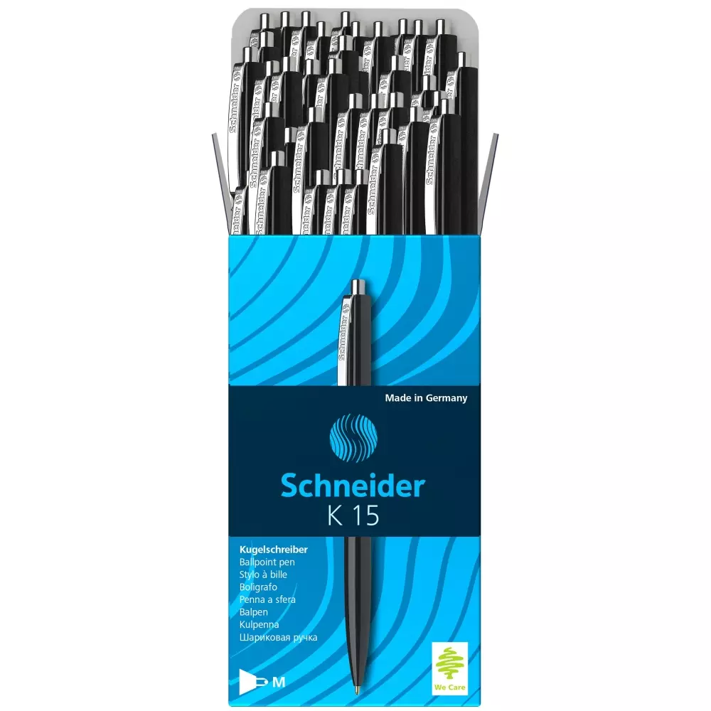SCHNEIDER hemijska olovka K15 crna