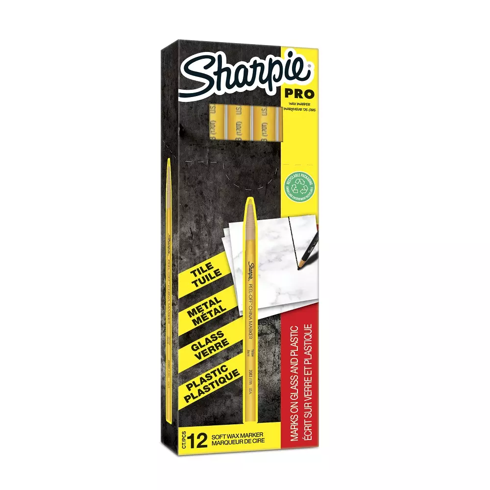 SHARPIE marker za gume Zuti