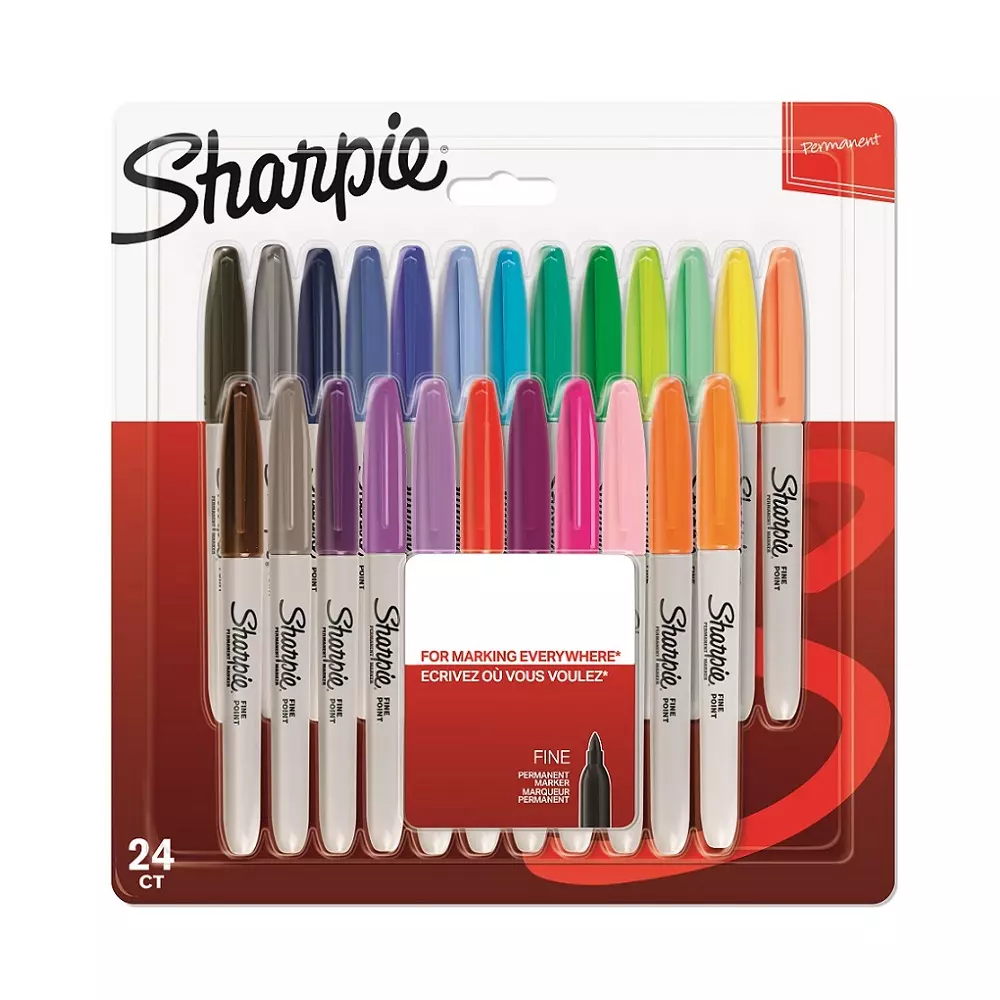 SHARPIE set markera FINE 24 boje blister