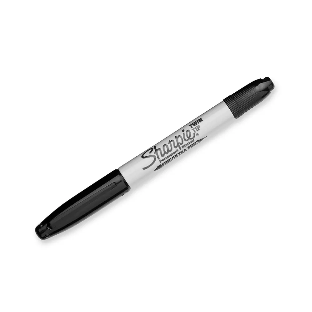 SHARPIE marker TWIN TIP crni 1/1 blister