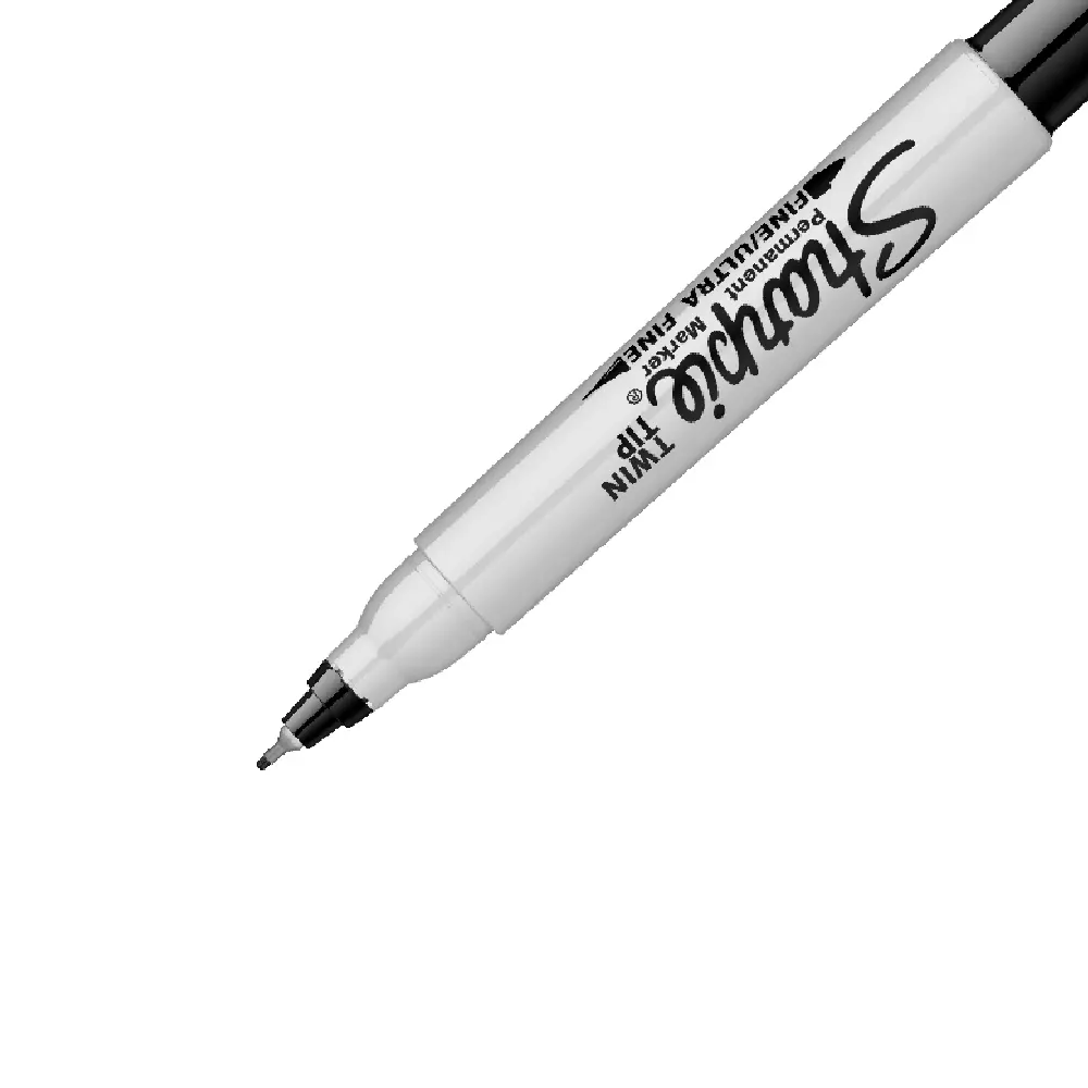 SHARPIE marker TWIN TIP crni 1/1 blister